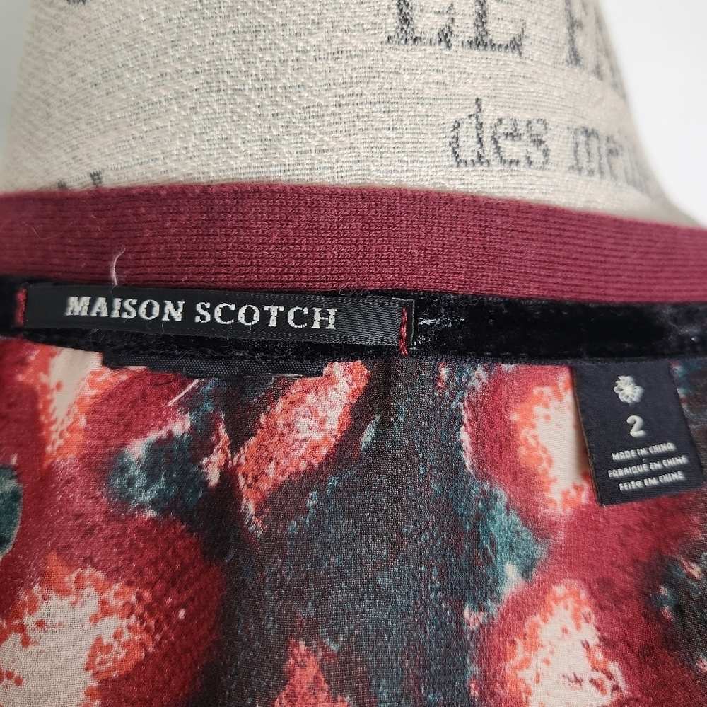 Vintage Maison Scotch Snakeskin Cardigan - Picture 13 of 14